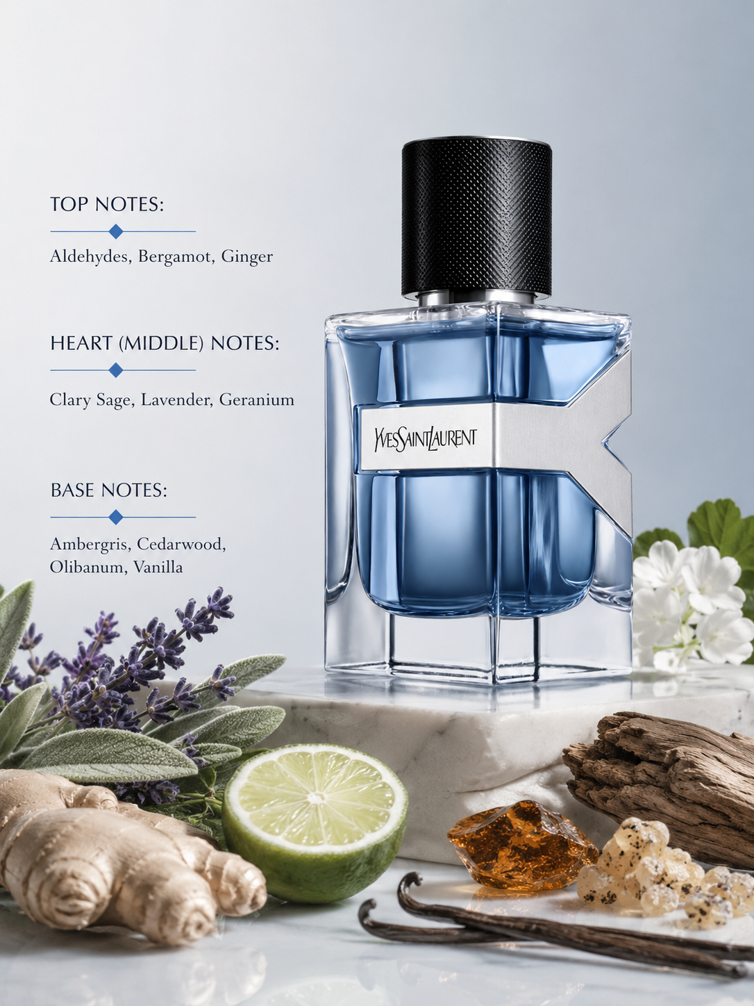 YSL Y For Men 60ml EDT - Men