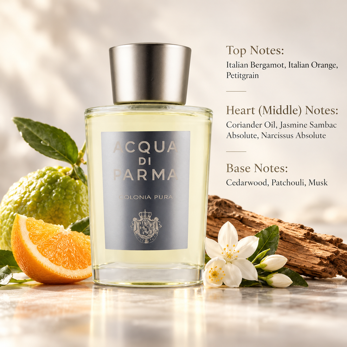 Acqua Di Parma Colonia Pura 100ml EDC - Unisex