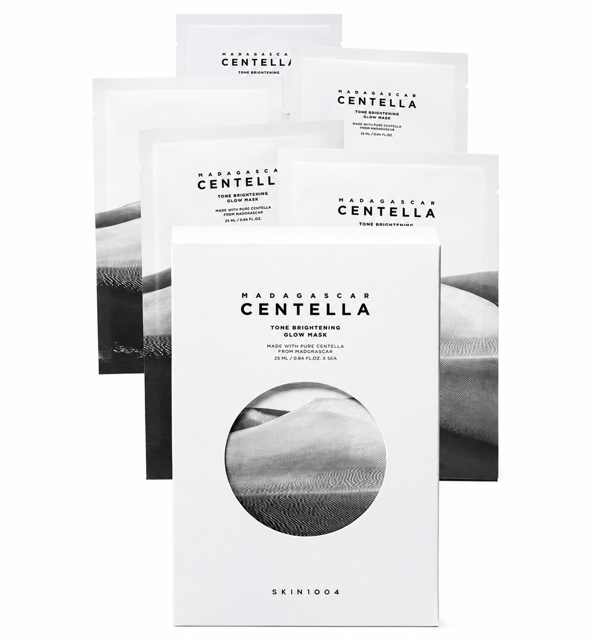 SKIN1004 Madagascar Centella Tone Brightening Glow Mask 5 Pack 