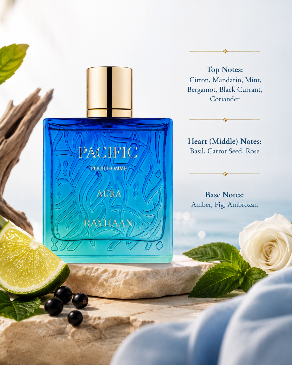 Rayhaan Pacific Aura 100ml | Smells Like Louis Vuitton Pacific