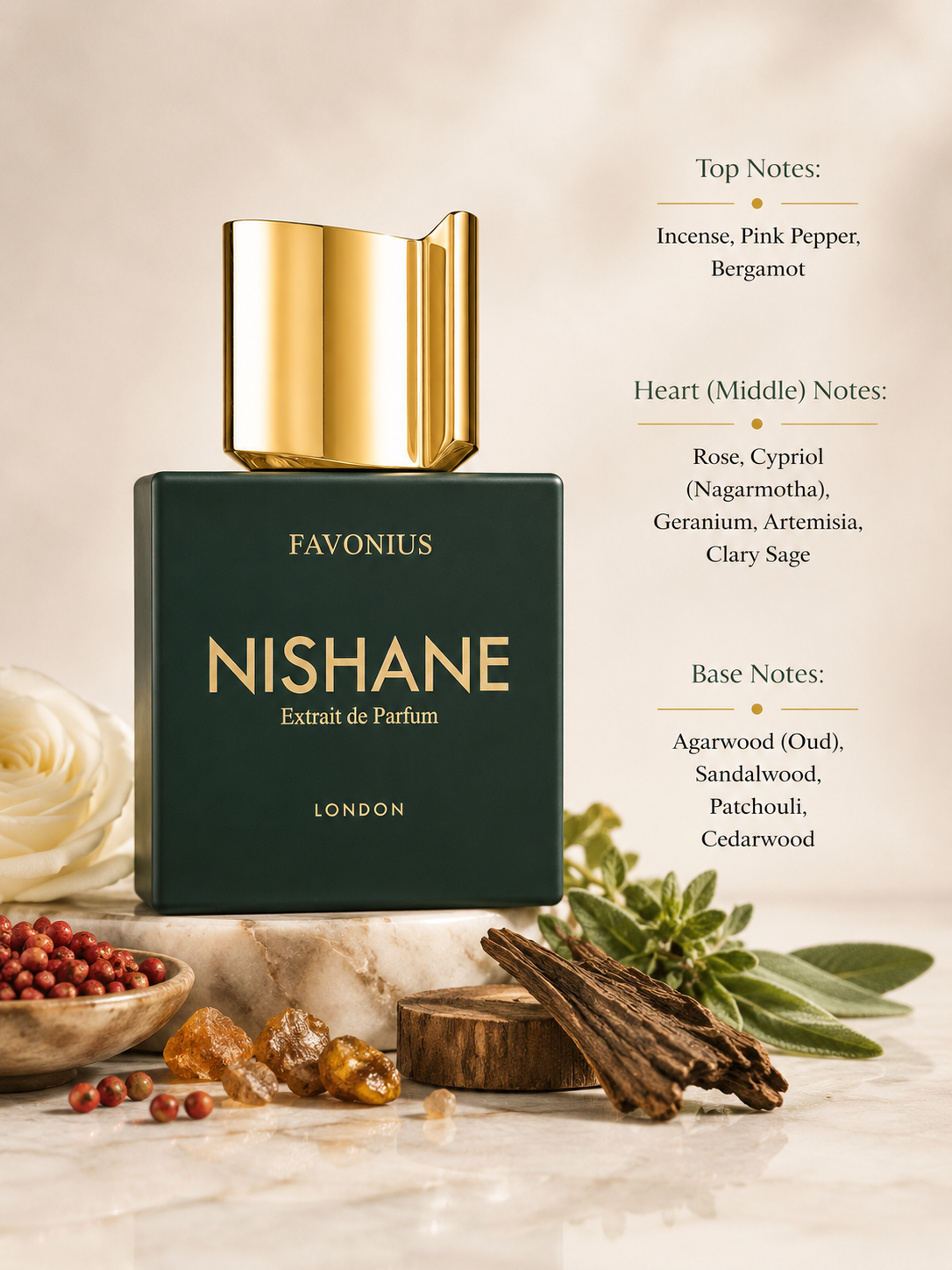 Nishane Favonius London 50ml Extrait - Unisex